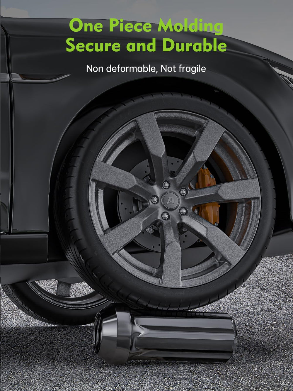AUTOPTIM lug nuts on a pickup wheel in outdoor setting showing rugged durability