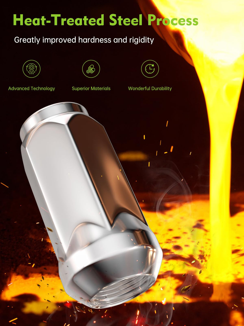 AUTOPTIM side profile showing 1.87 inch length, secure engagement for studs