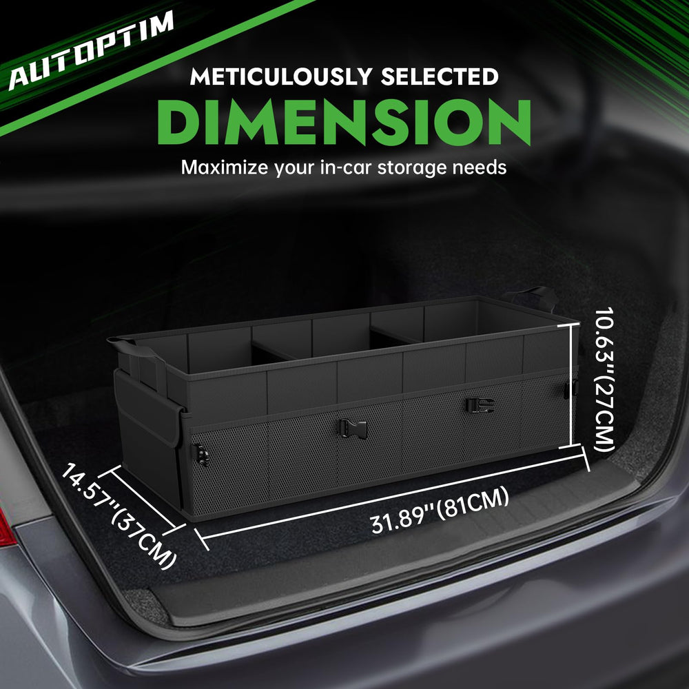 AUTOPTIM open with three compartments for tidy sorting and transport