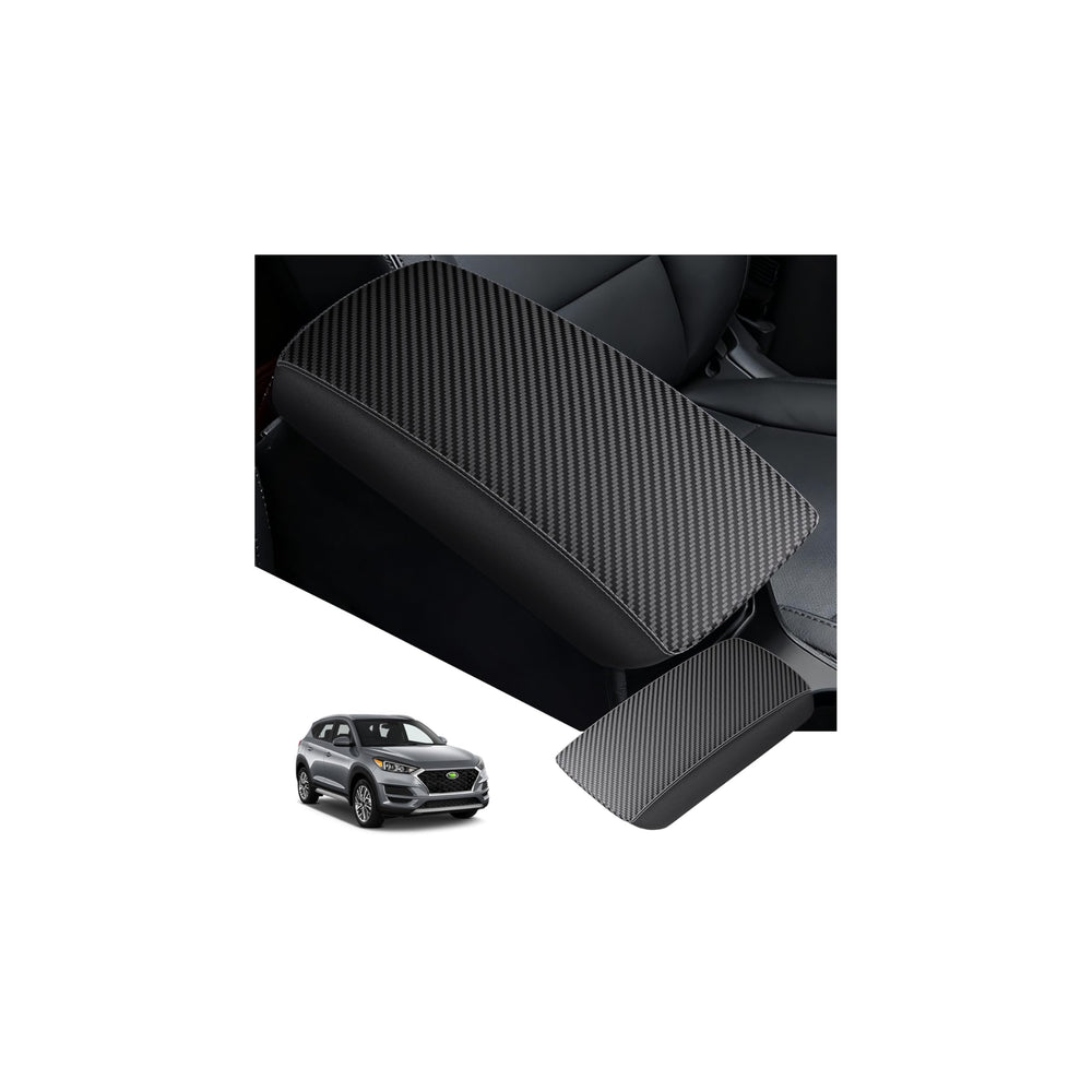 Autorder front view of center console cover showing clean fit and protection