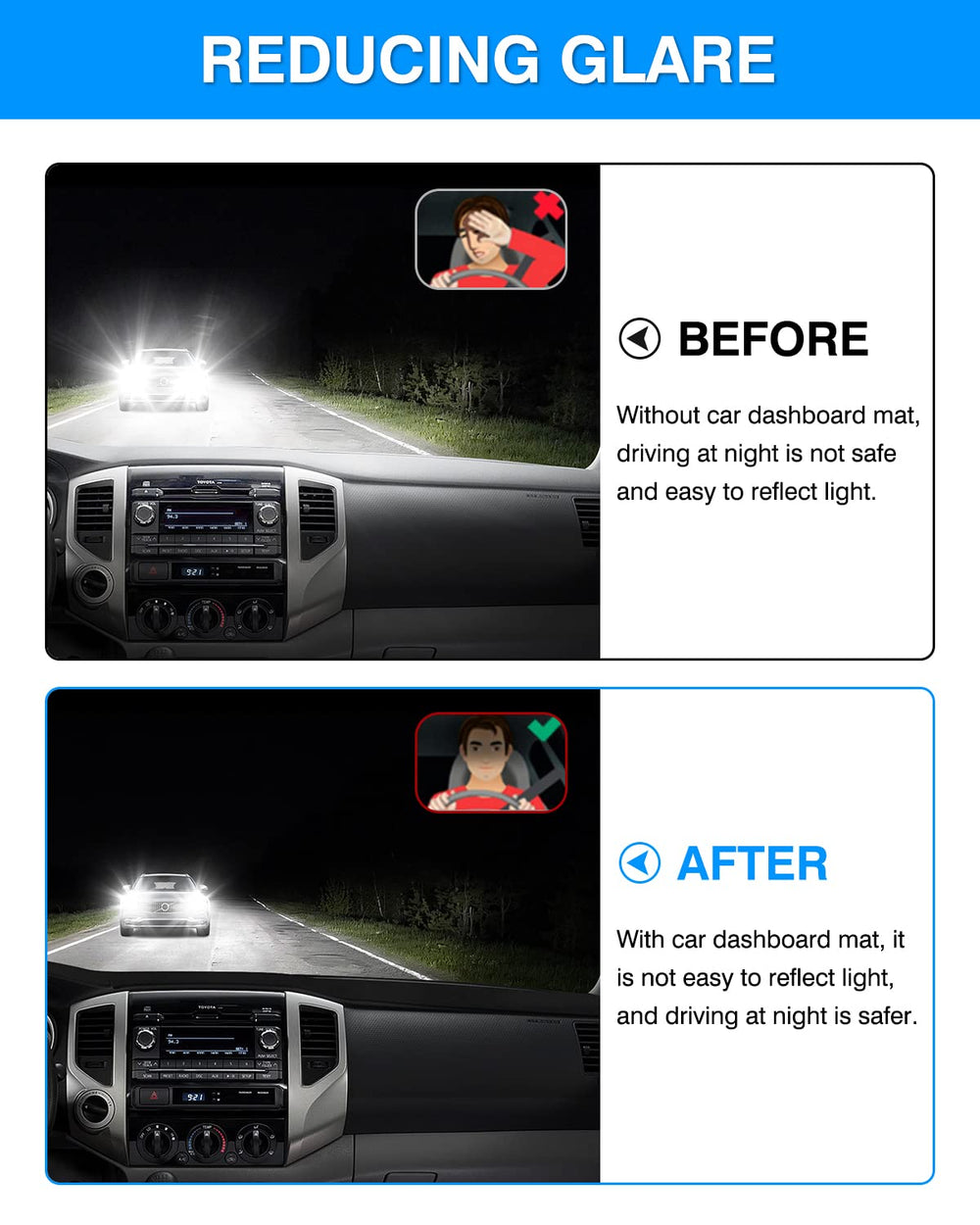 Autorder precise cutouts around vents and sensors preserving functionality