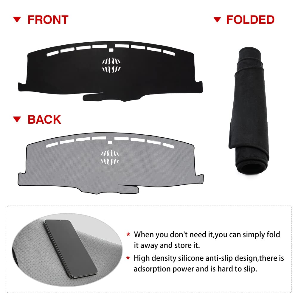 Autorder dashboard cover in parked Explorer protecting dash surfaces