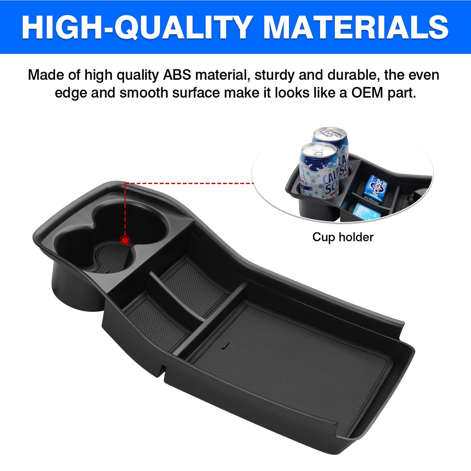 Autorder tray holding phone and keys for secure everyday item organization