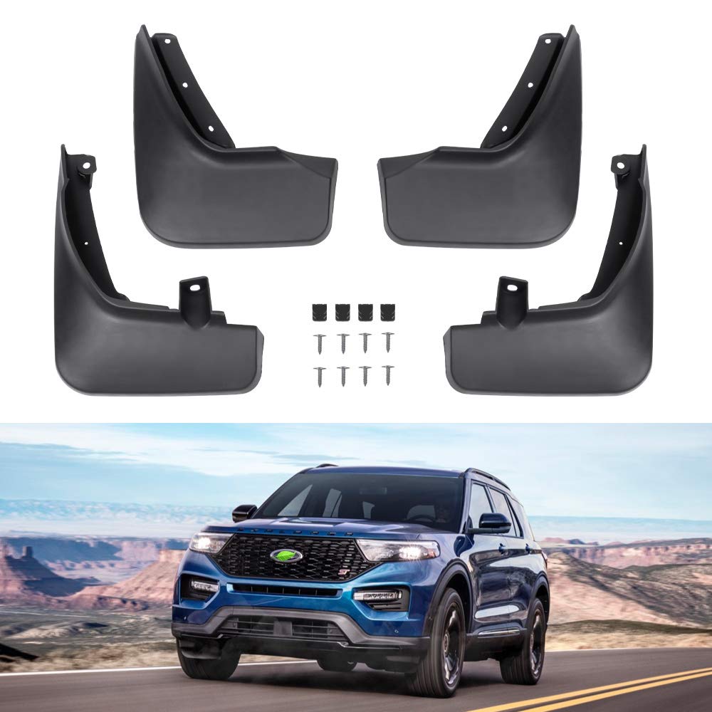 Autorder front left splash guard showing clean fit and protection