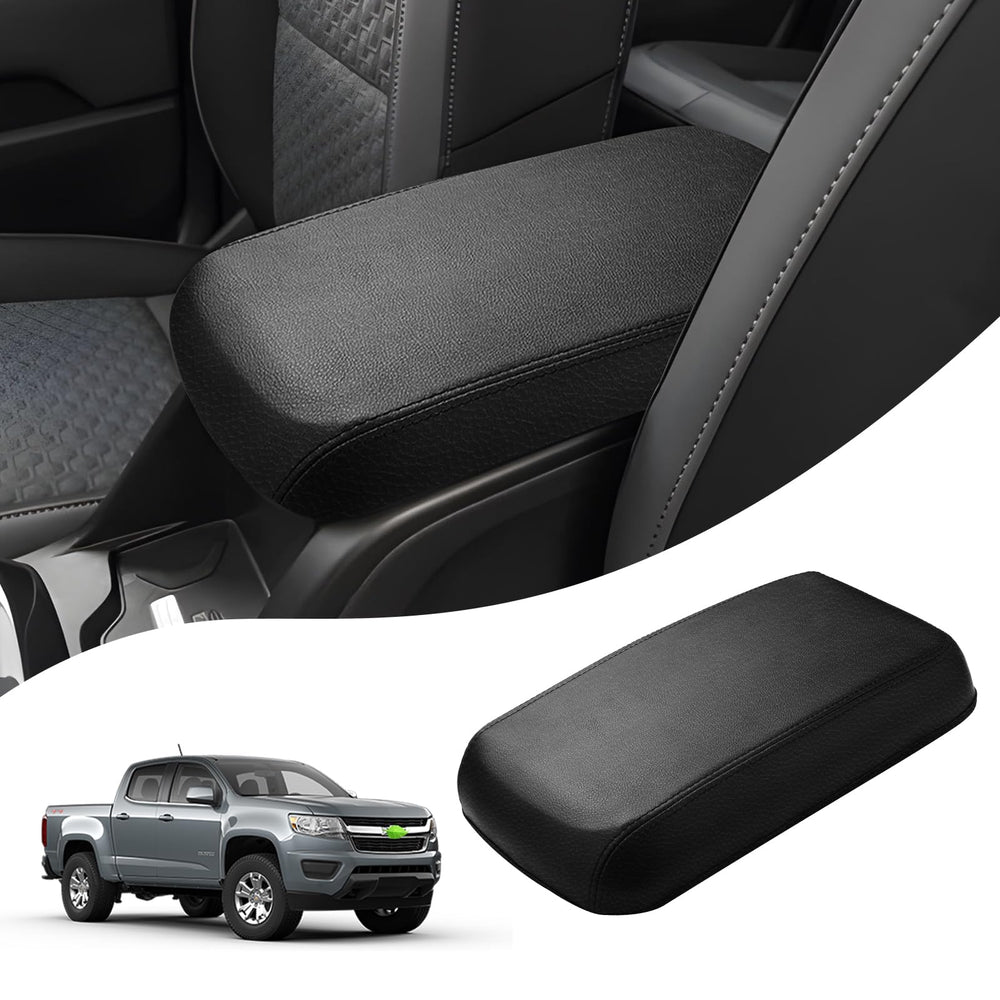 Autorder front view of armrest cover showing fitted profile and premium finish