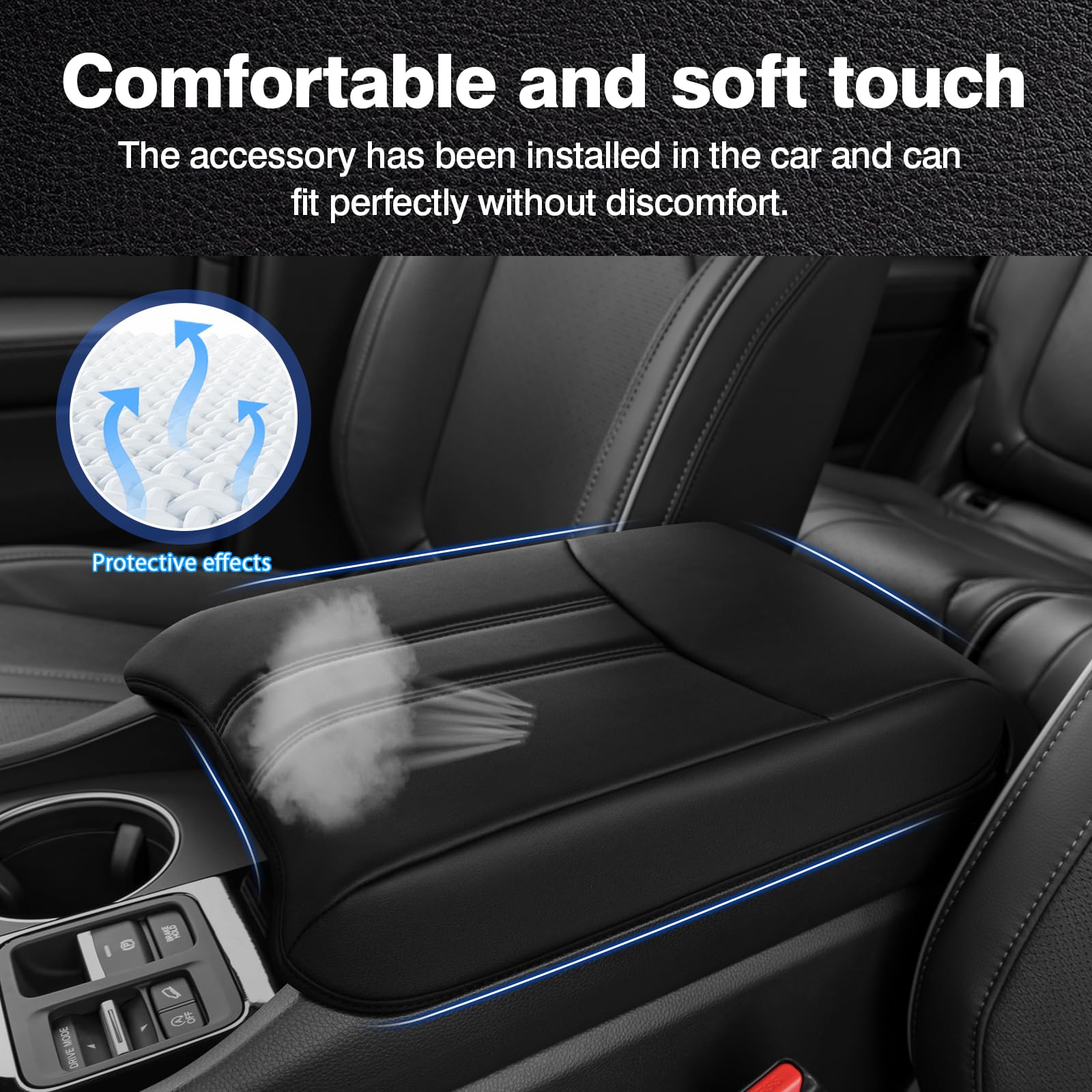 Autorder interior scene with pet on seat showing scratch protection and easy cleaning