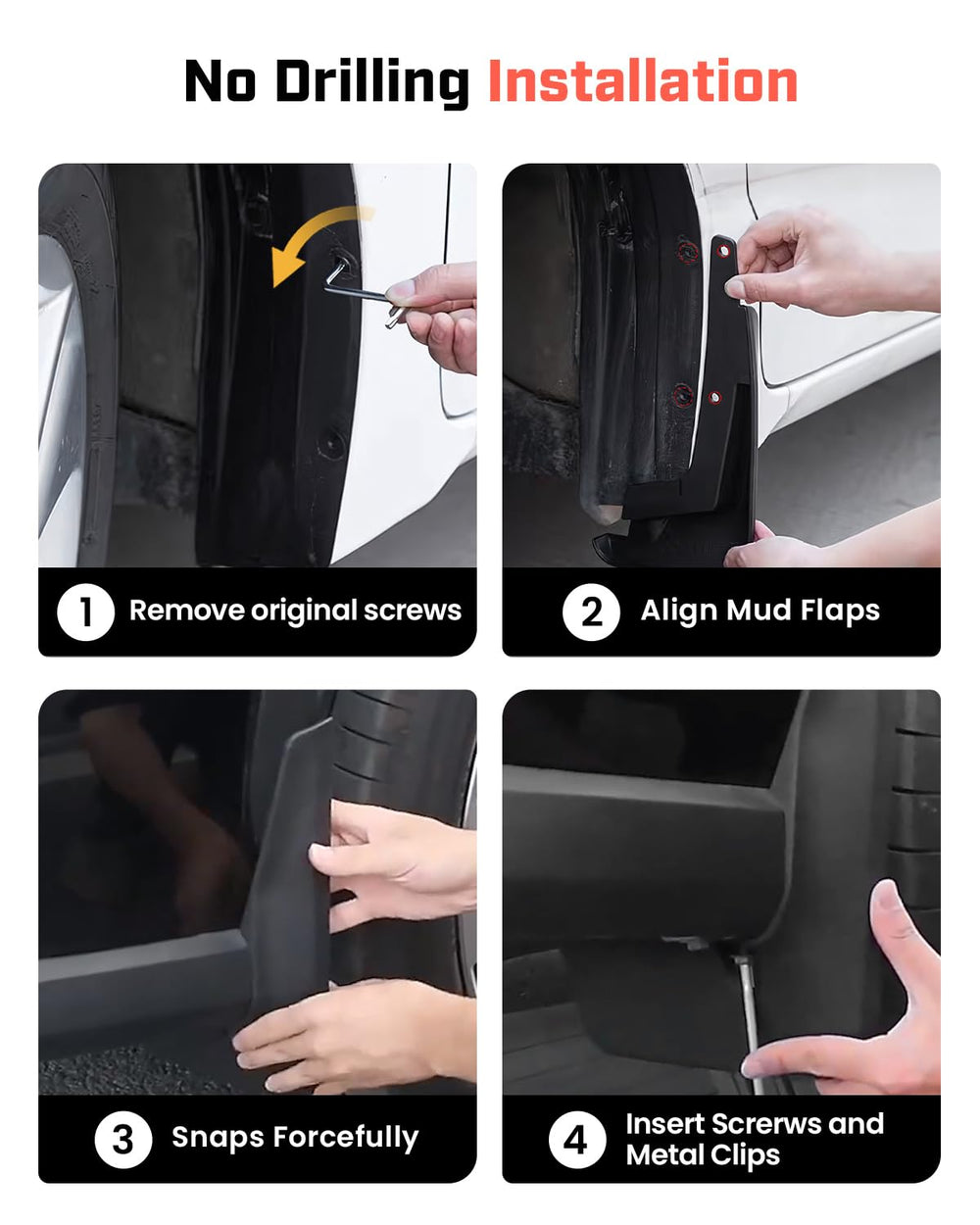 Autorder mud flaps on Tundra in camping scene protecting body