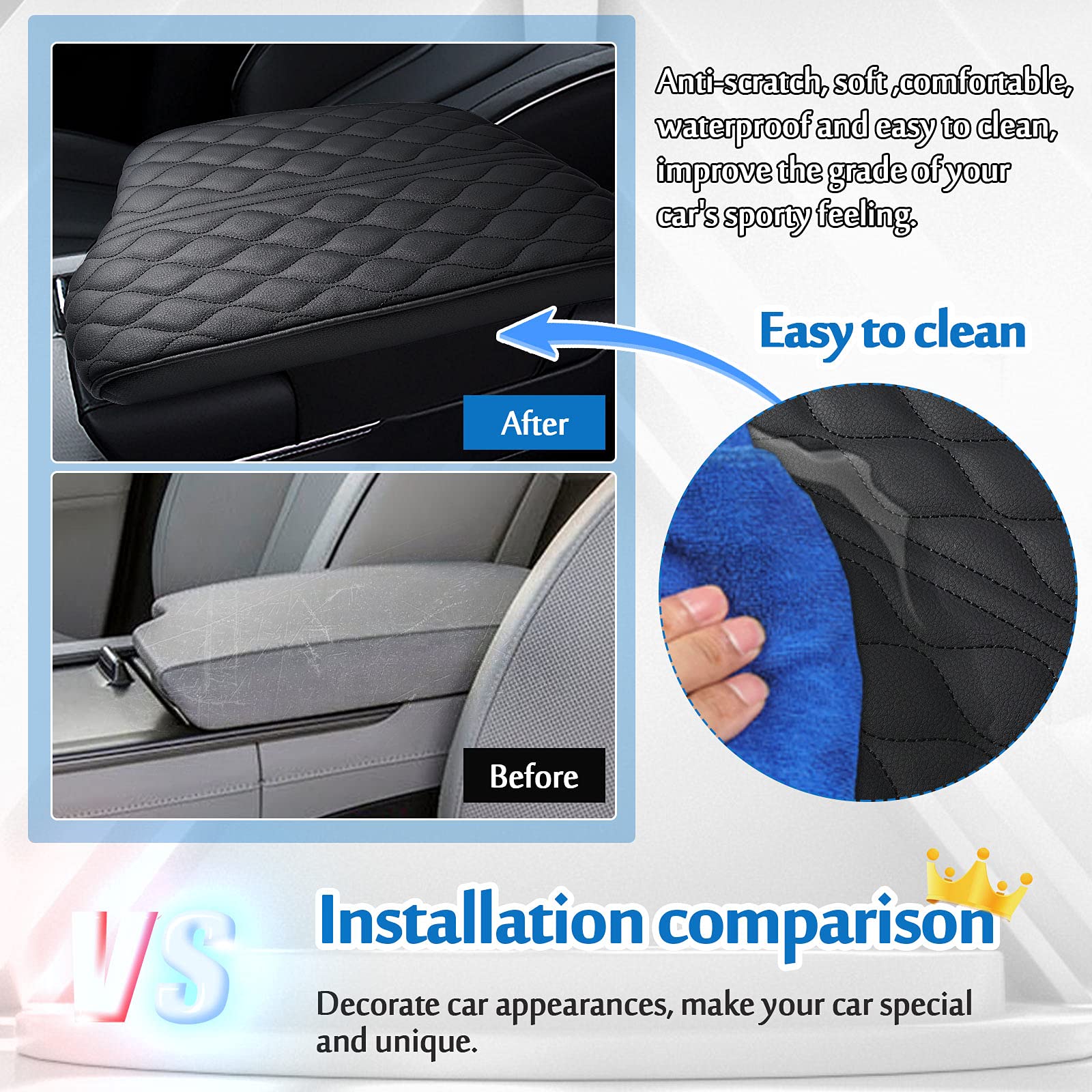 Autorder protecting Palisade armrest from pet claws and everyday wear
