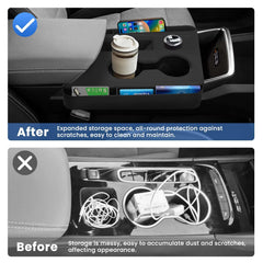 Autorder shift panel detail showing precise cutouts and protection