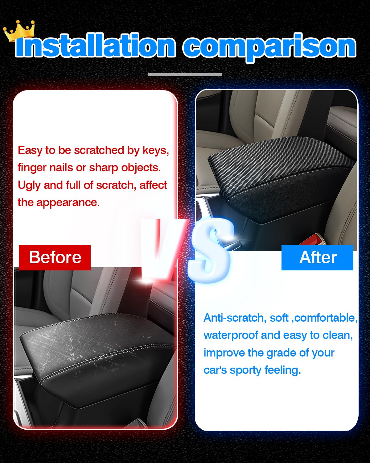 Autorder waterproof surface with water droplets for easy wipe-clean benefit