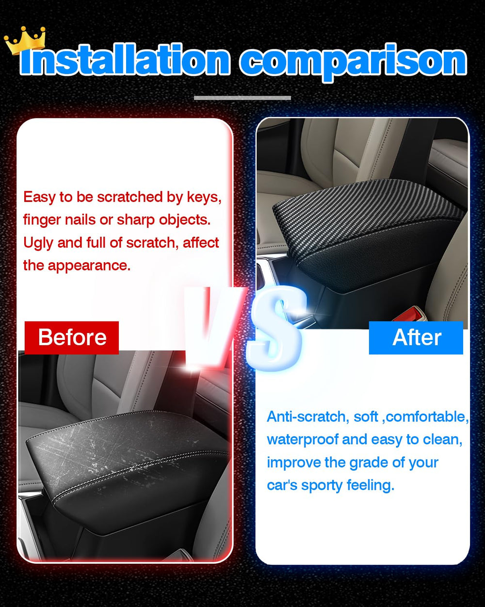 Autorder waterproof surface with water droplets for easy wipe-clean benefit