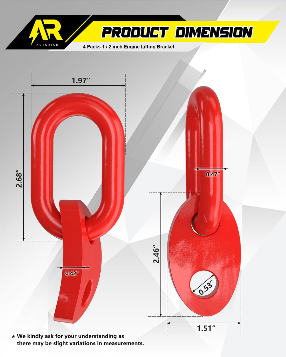 AUTORICH 7100 close-up galvanized and powder-coated finish protecting against rust