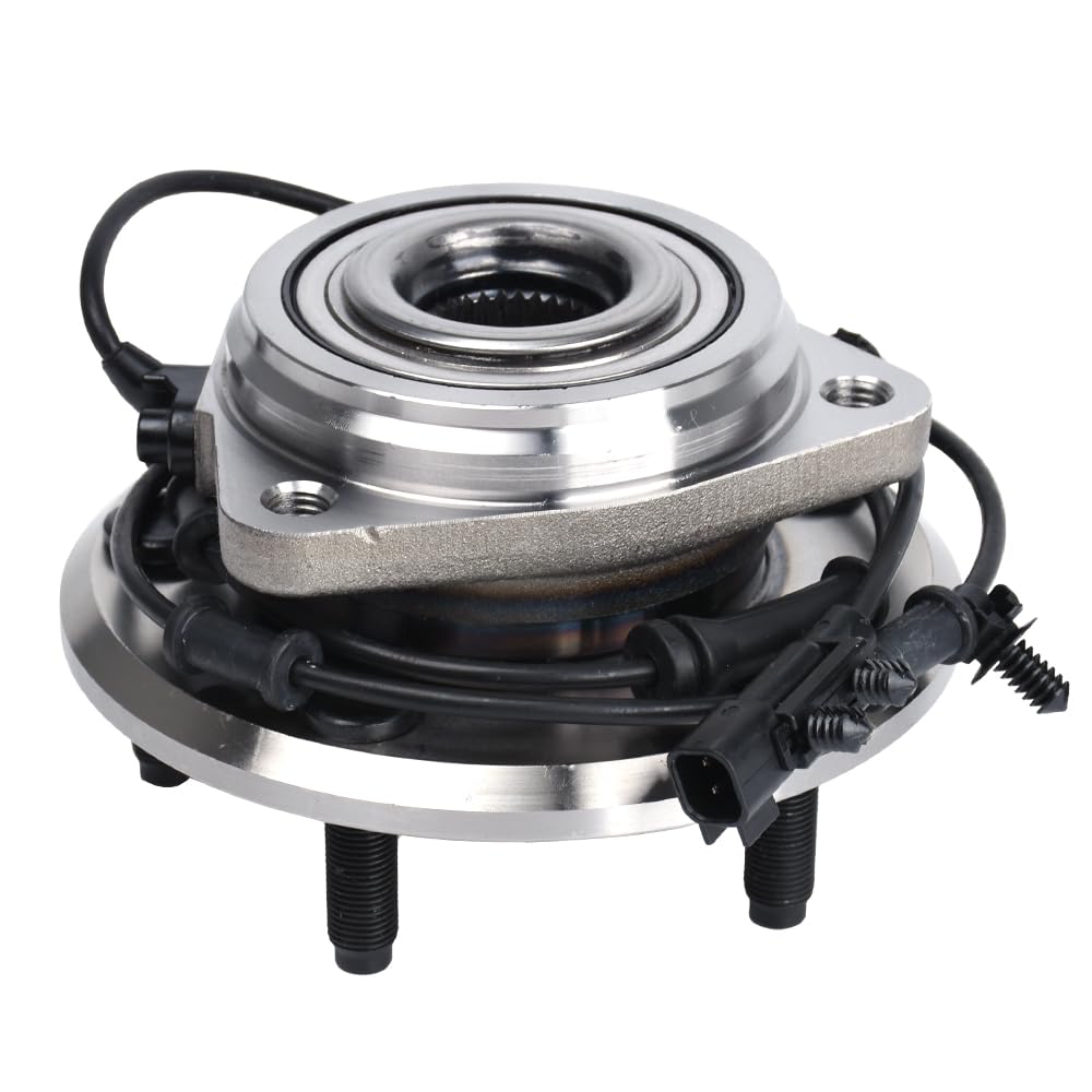 Autoround 513369 front hub assembly front view showing solid mounting face and 5 lugs benefit fast replacement