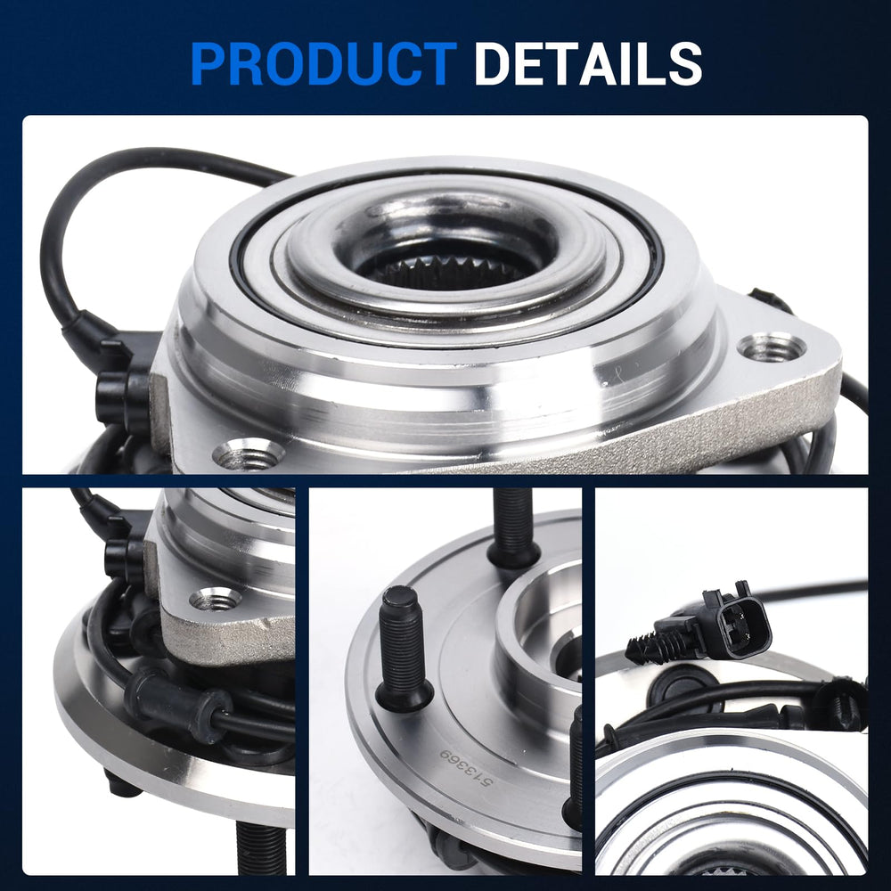 Autoround hub installed on Jeep Wrangler front 4WD demonstrating direct-fit replacement and easy swap
