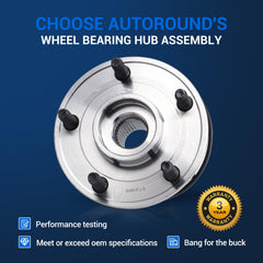 Autoround side profile showing flange and lug pattern for correct bolt circle alignment and fitment