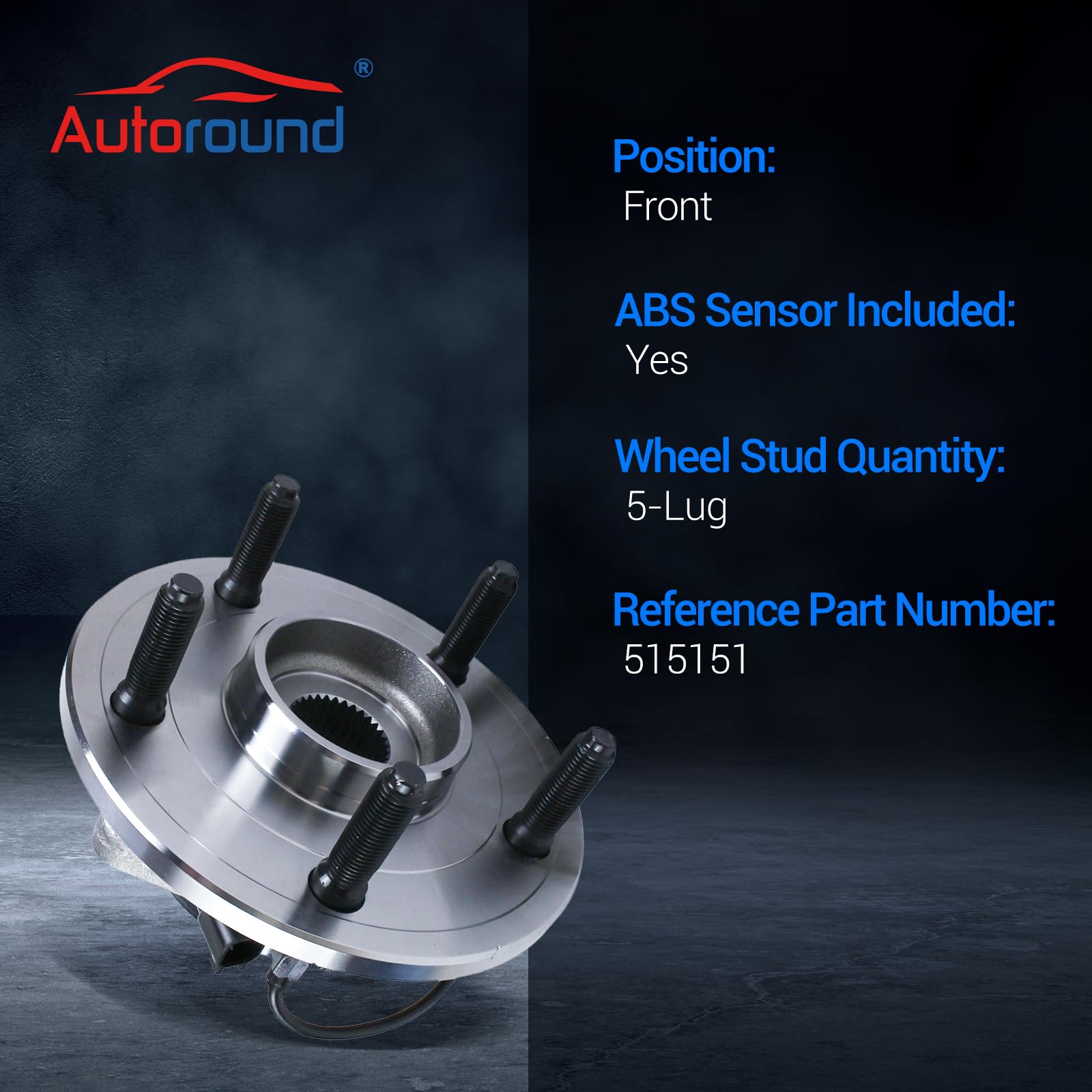 Autoround bearing seal profile showing protection against contaminants and longer life