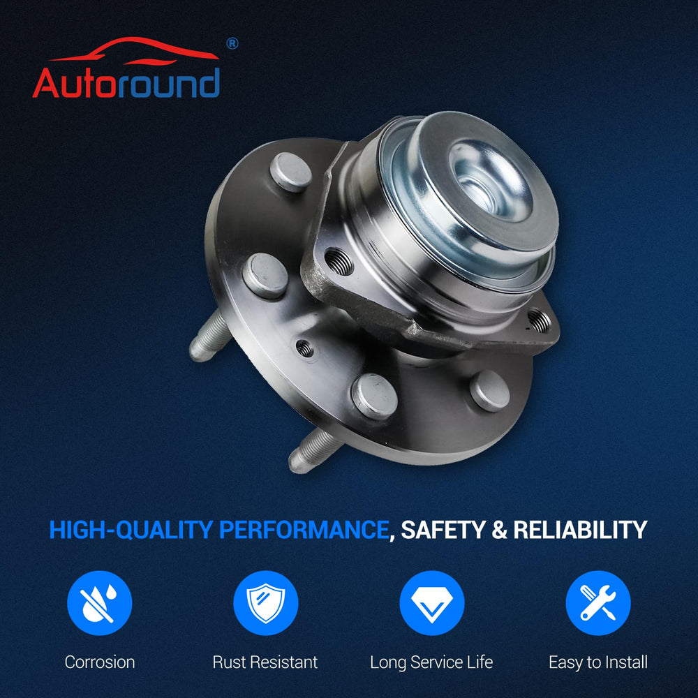Autoround assembly installed on knuckle illustrating easy direct-fit replacement