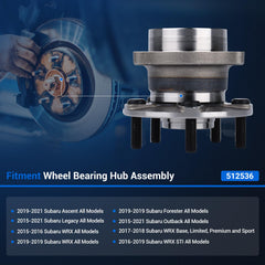 Autoround close-up of ABS tone ring ensuring accurate wheel-speed signals