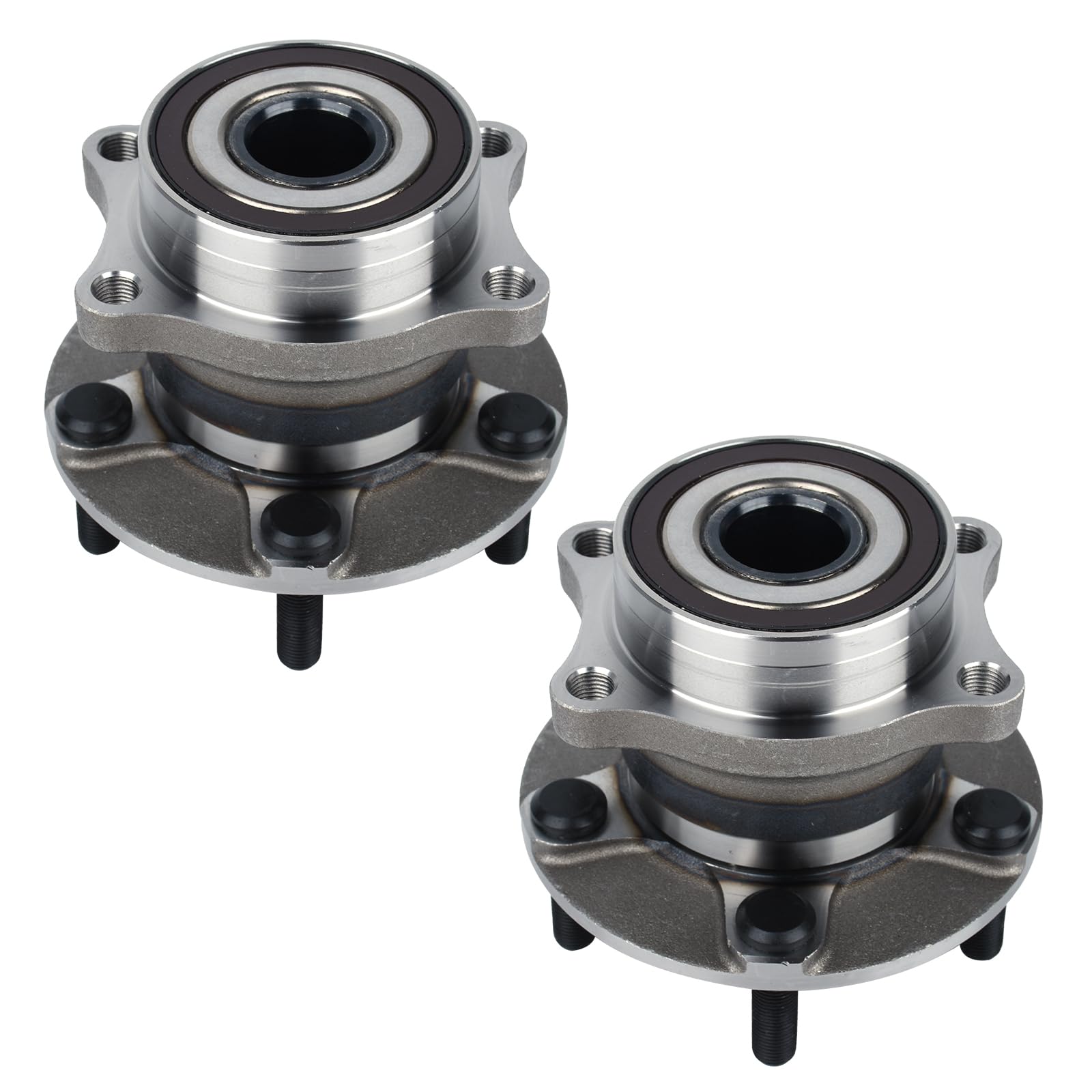 Autoround rear hub assembly front view showing bolt pattern and ready-to-install benefit