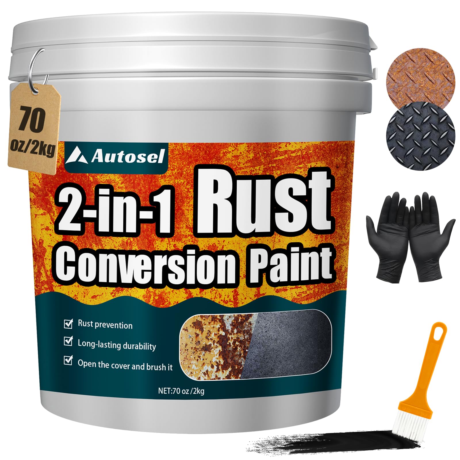 Autosel front can 70.5 oz showing product packaging and easy identification for projects