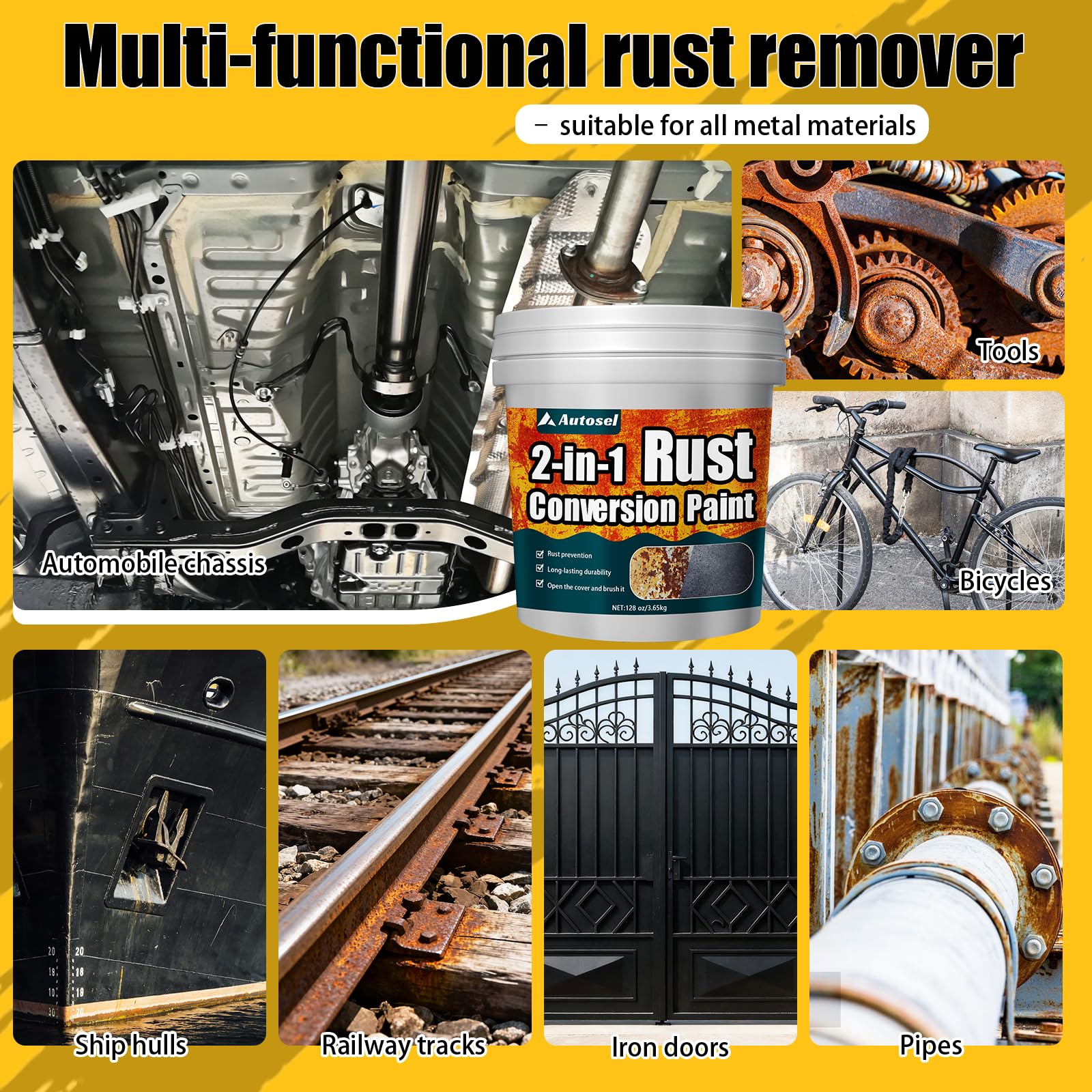 Autosel used on trailer frame in workshop showing durable industrial protection