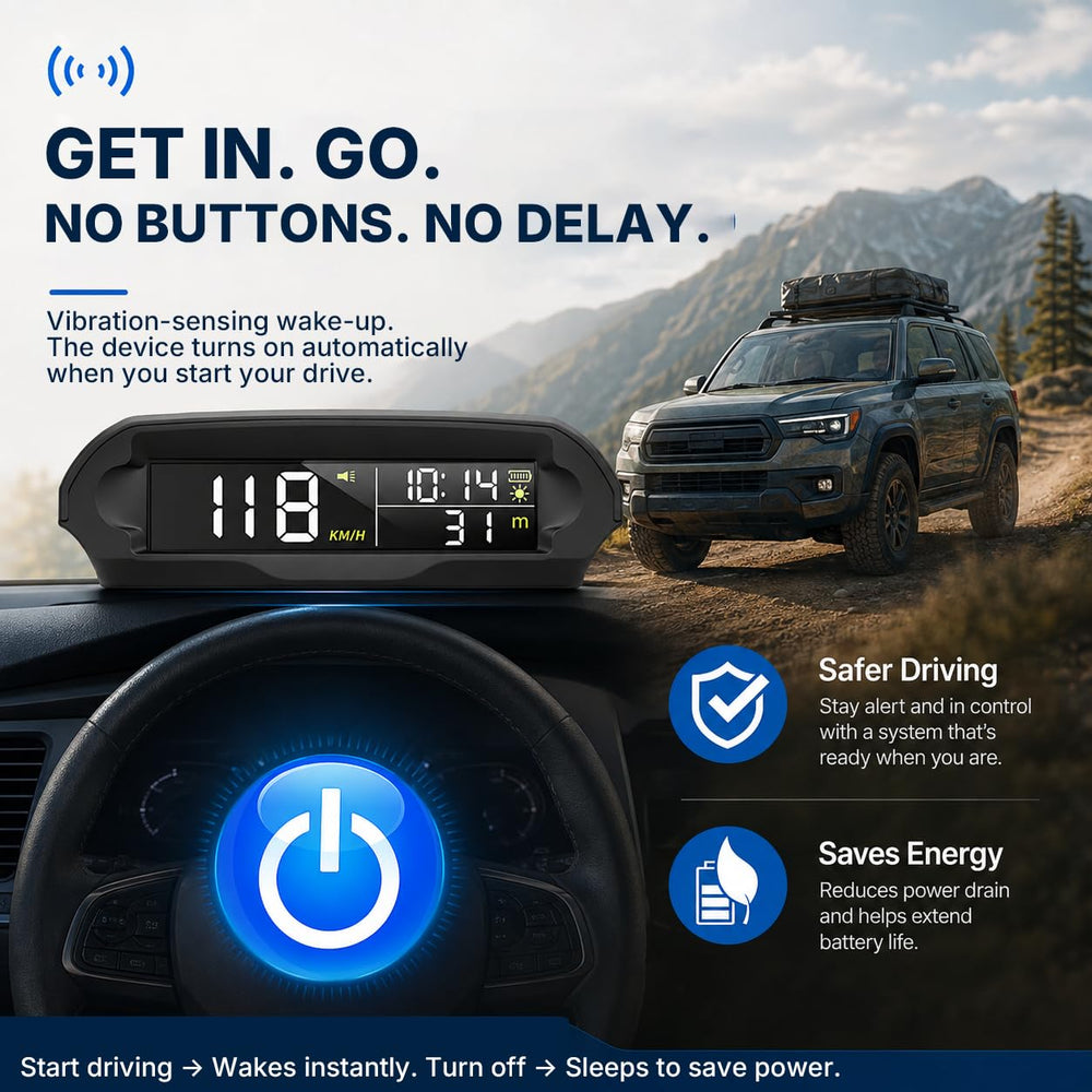 AUTOSIRS detailed close-up of digits for quick speed checks