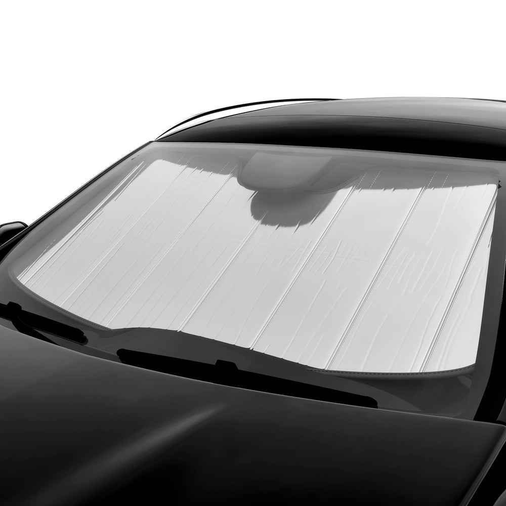 Autotech Park close-up of reflective fabric blocking heat and UV