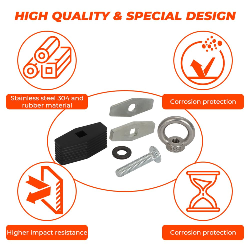 AUTOVIC rotating twist handle action for quick tool-free installation
