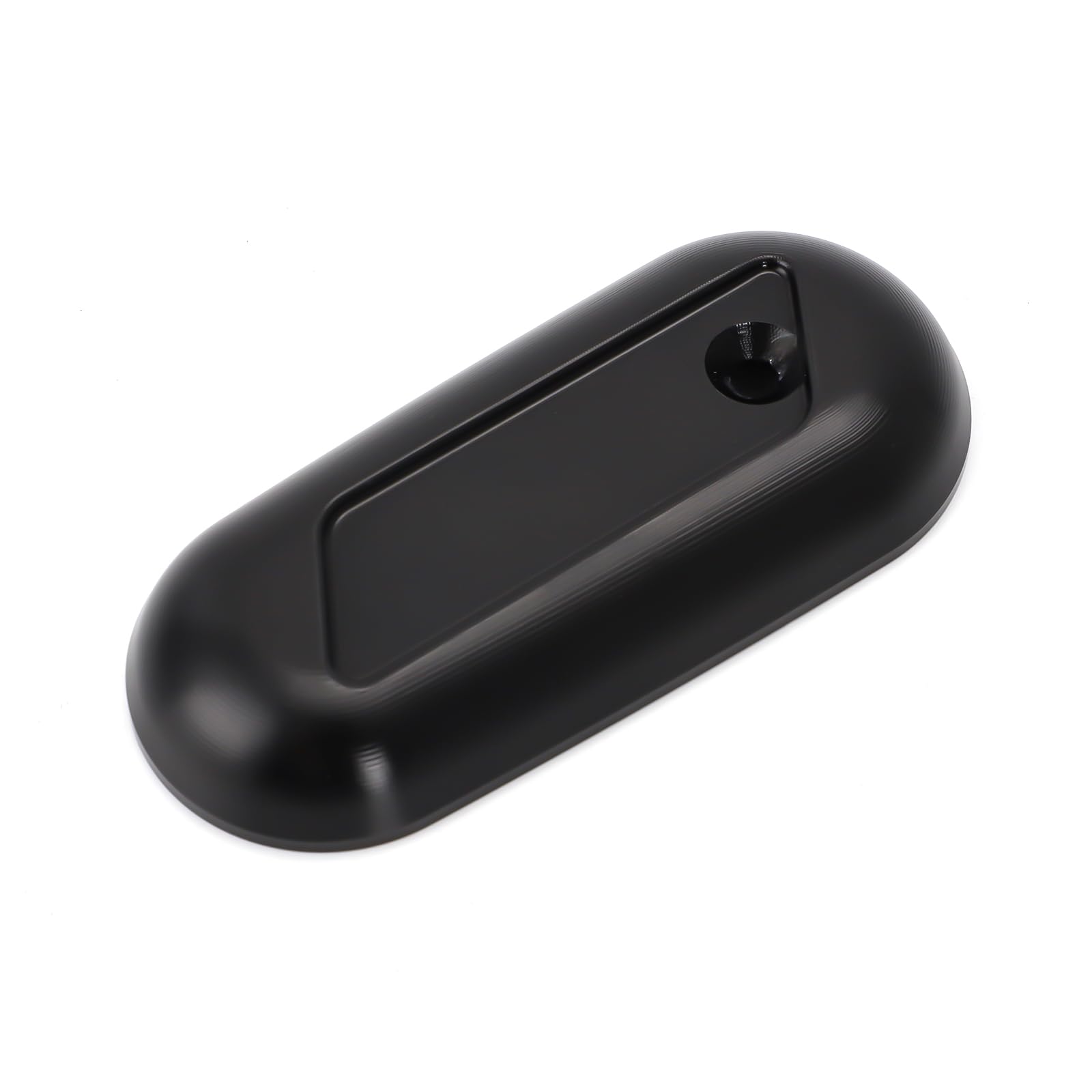 AUTOVIC front view of aluminum palm handle showing clean profile and fit