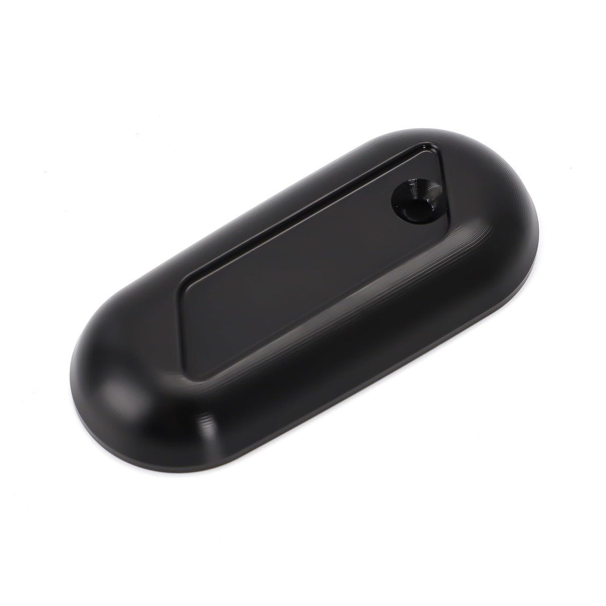 AUTOVIC front view of aluminum palm handle showing clean profile and fit