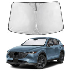 Autovir front view of packaging showing fit for Mazda CX-5 and quick install benefit