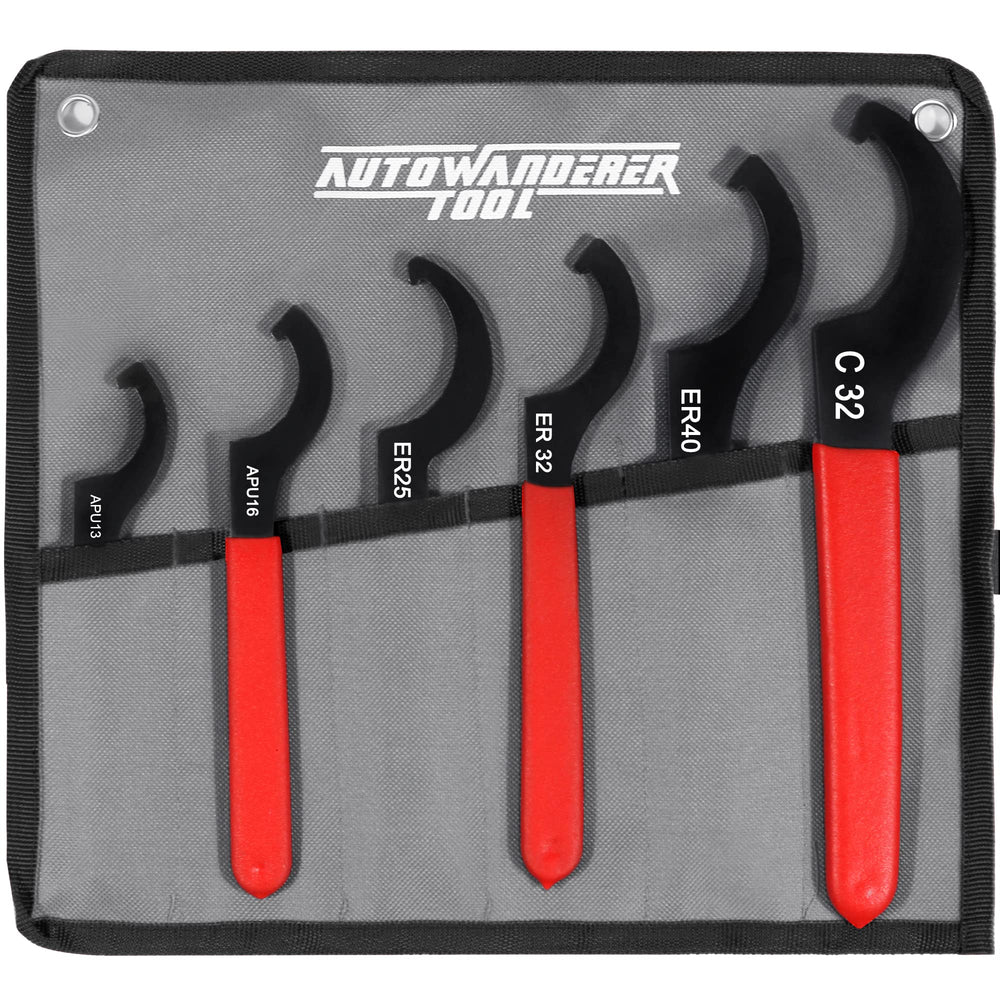 AutoWanderer Tool close-up of precision-cut spanner head delivering secure engagement