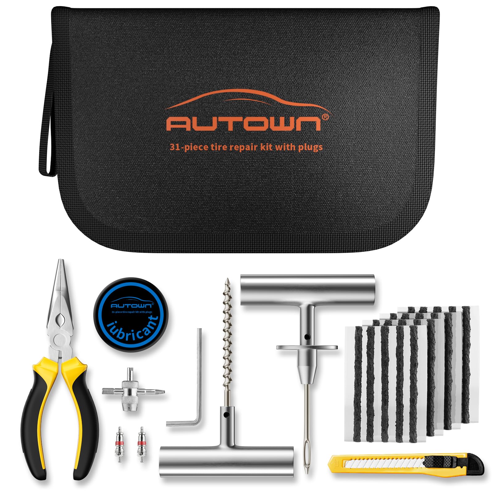 AUTOWN kit front packaging showing contents and professional design benefit