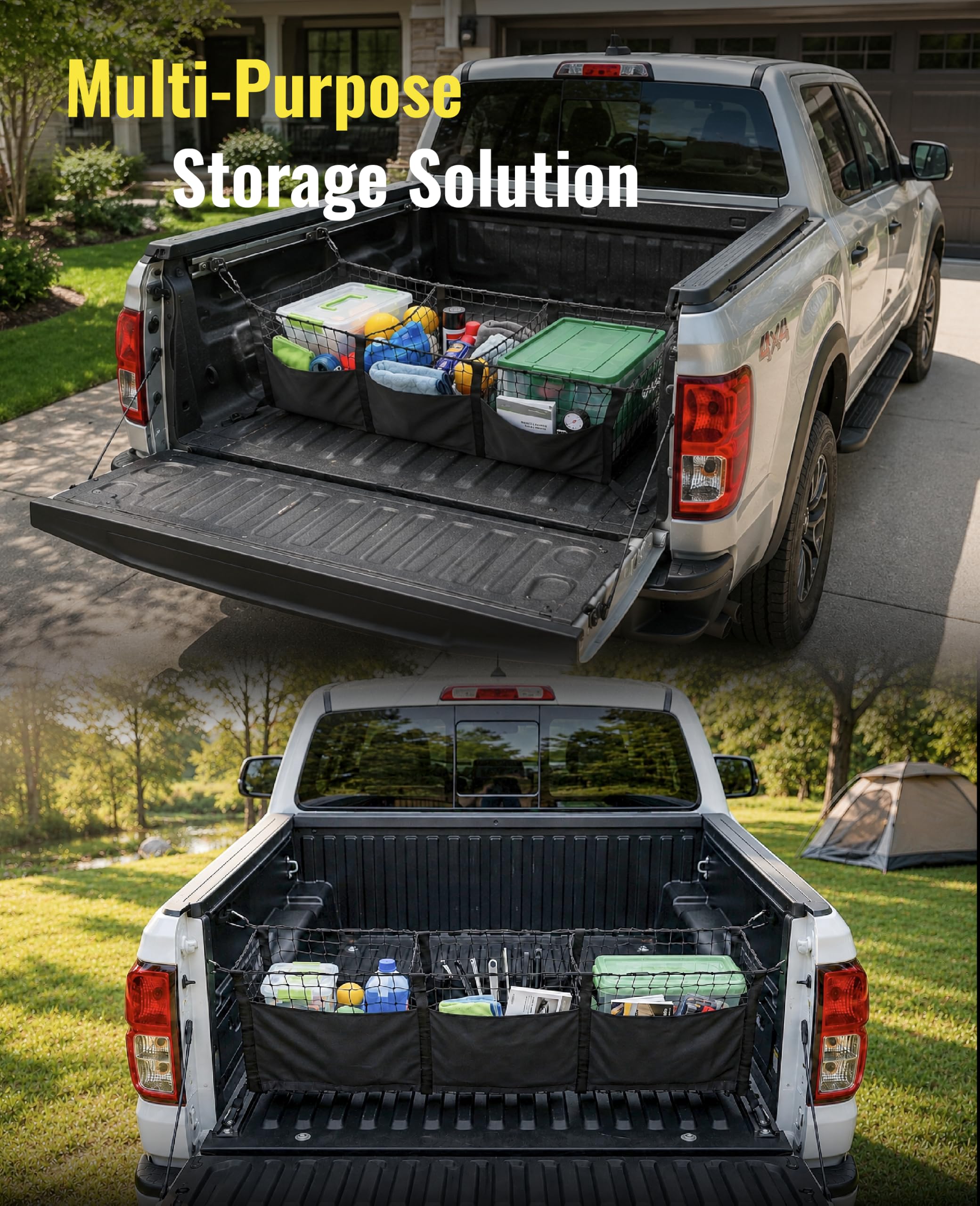 AUTOWN lifestyle view with groceries and tools illustrating tidy transport