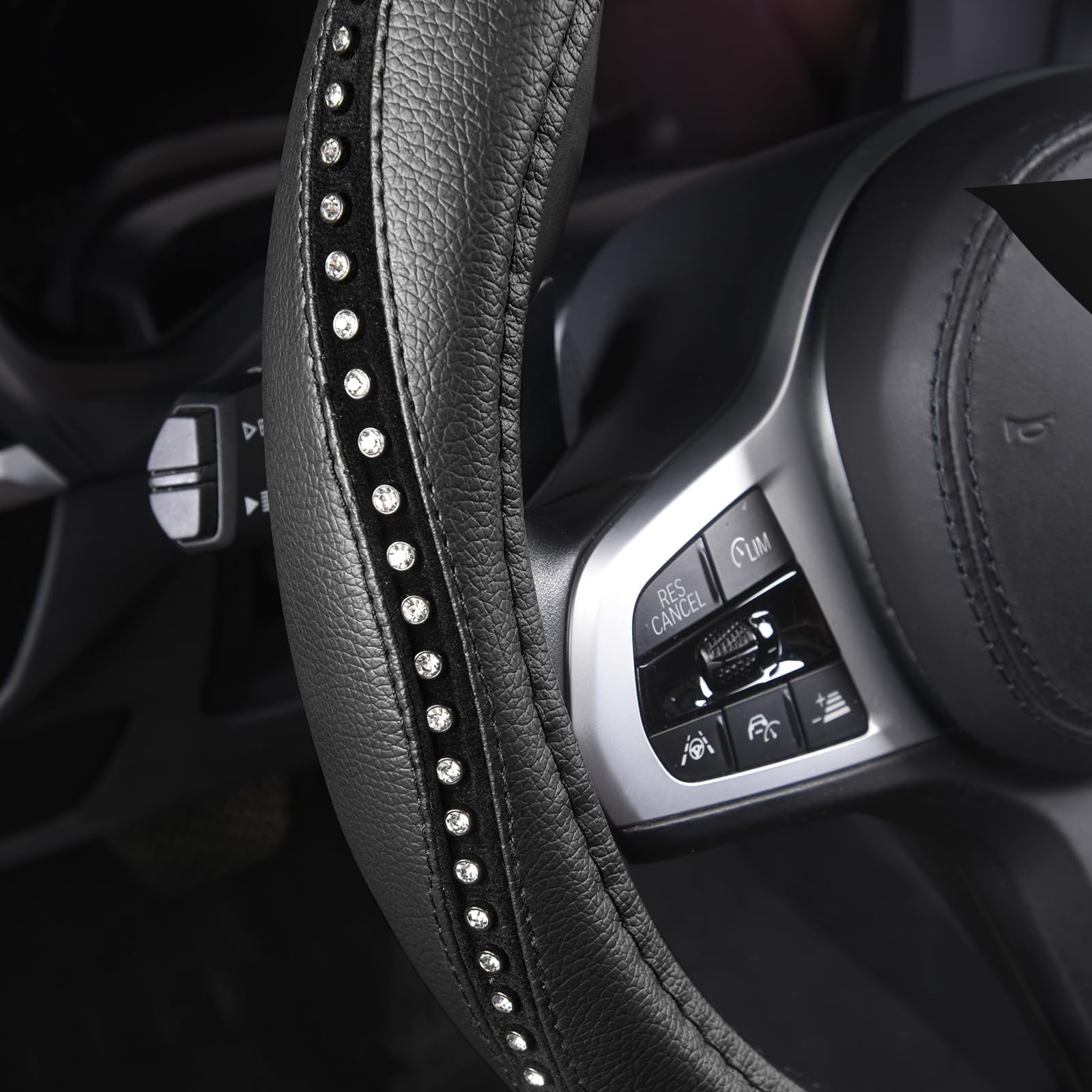 AUTOYOUTH inner rubber grip texture for non-slip performance and secure fit while driving