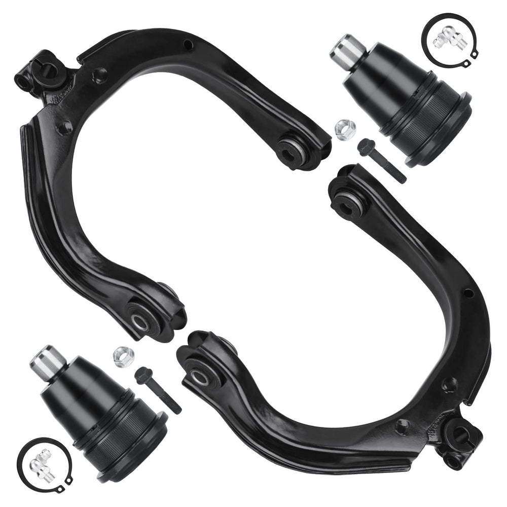 Autsurles front upper control arm front view showing fitment and robust construction benefits