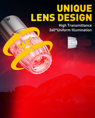 AUXITO lens close-up projector design with high transmittance for even glow