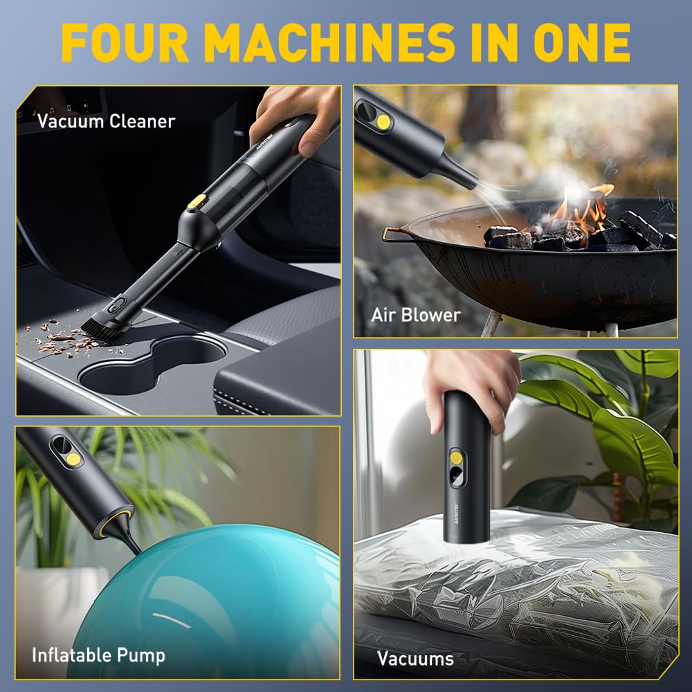 AUXITO side profile highlighting compact size and easy portability