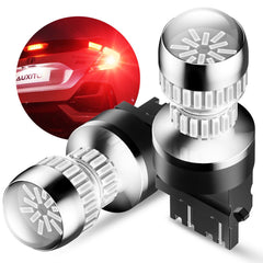 AUXITO front view pack of two bulbs showing increased rear visibility