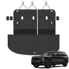 AUXKO front packaging for Telluride cargo mat shows full kit and benefits