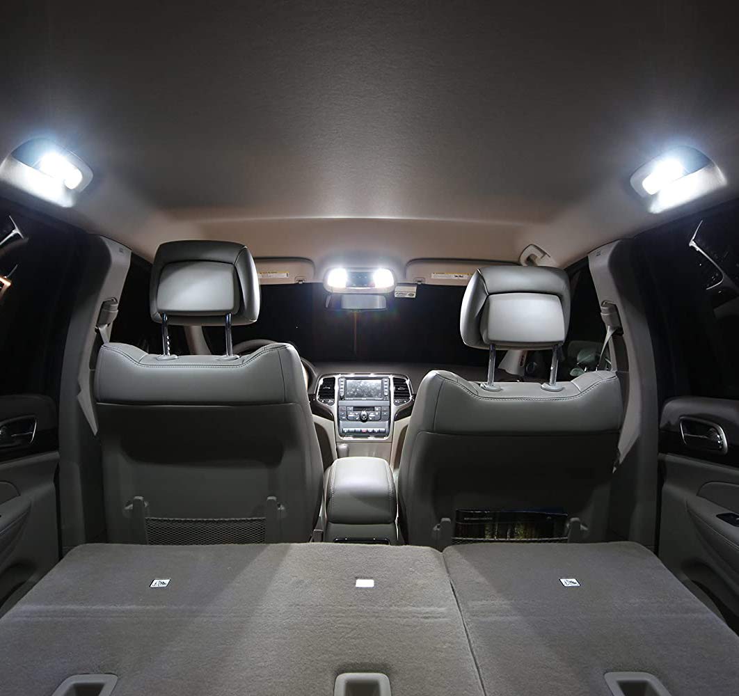 AWALITED cargo area lit by LEDs, making loading and searching easier