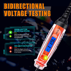 AWBLIN probe close-up with needle guard providing safer contact