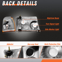 AXLAHA headlights installed on Ford Ranger improving nighttime visibility