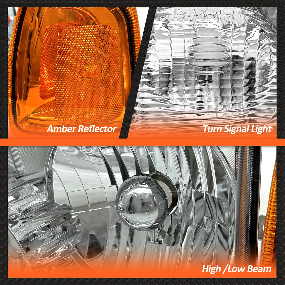AXLAHA packaged headlight pair ready-to-install with warranty card