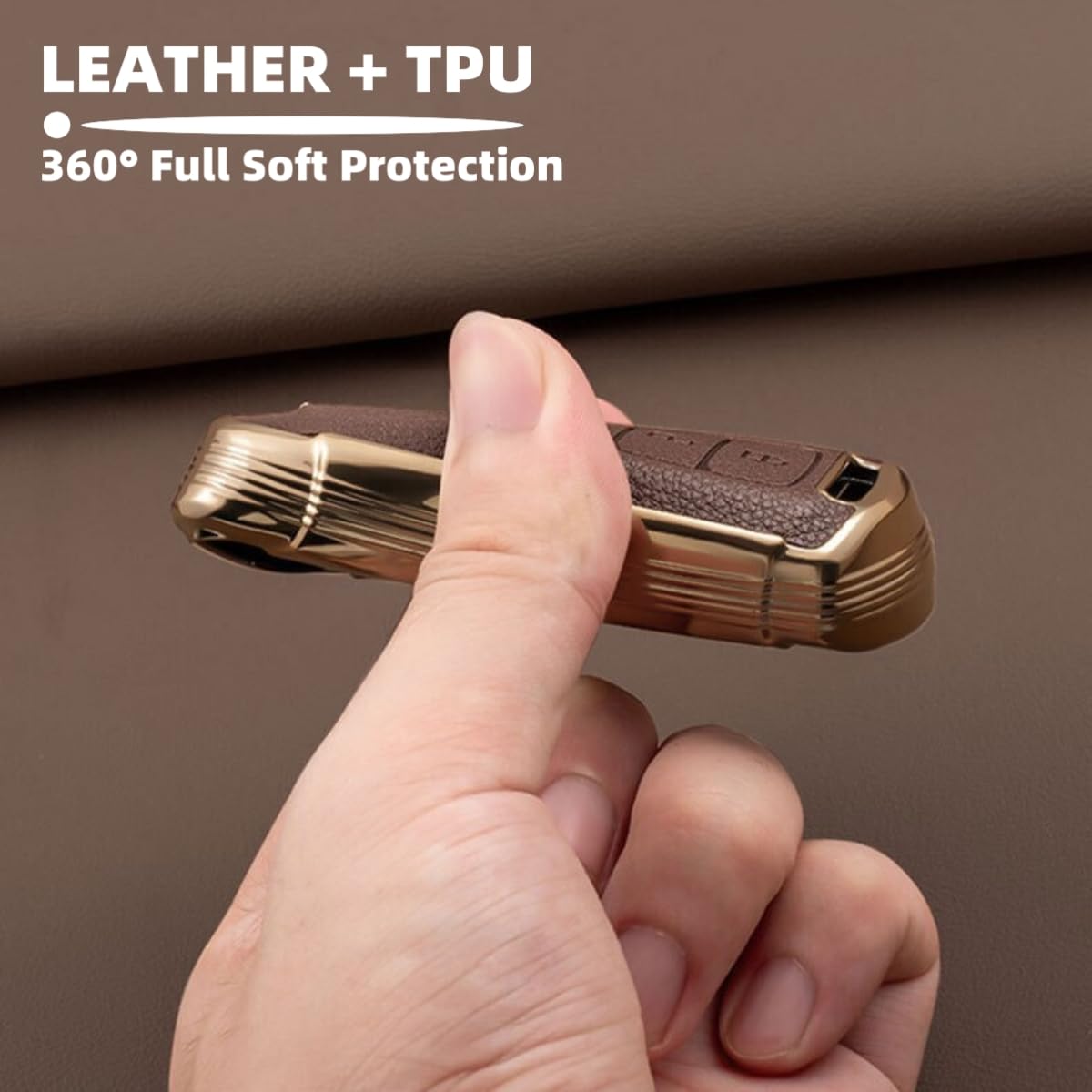 Axtrulix button cutouts detail showing precise fit and easy tactile access