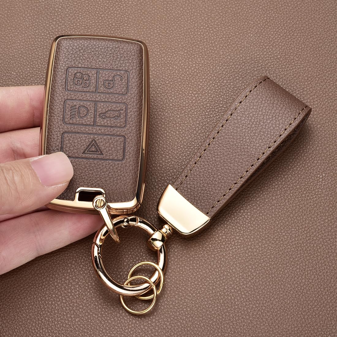 Axtrulix key in hand to show size and compatibility with car keys