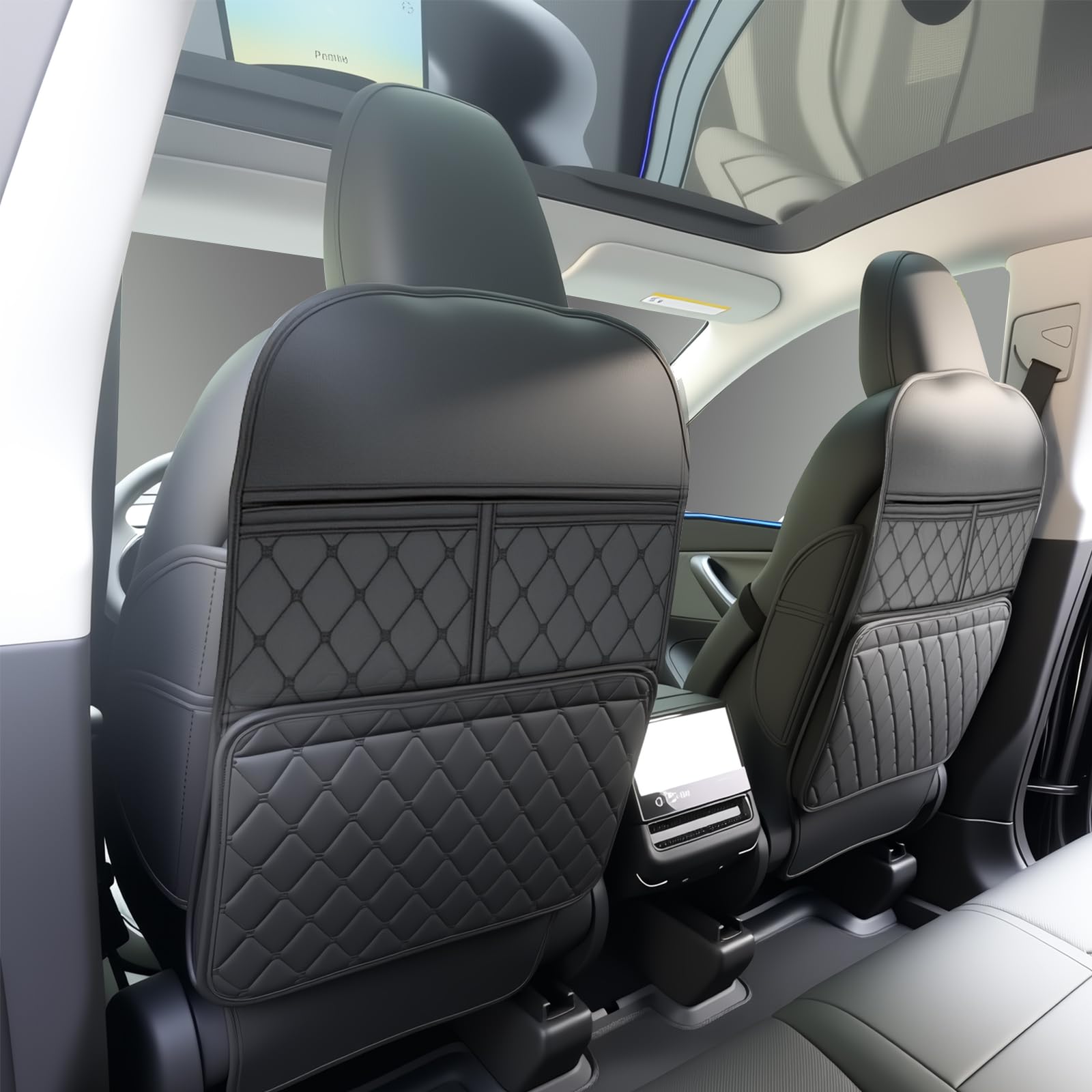 Aycsiyana front view protector showing full seat coverage and clean look