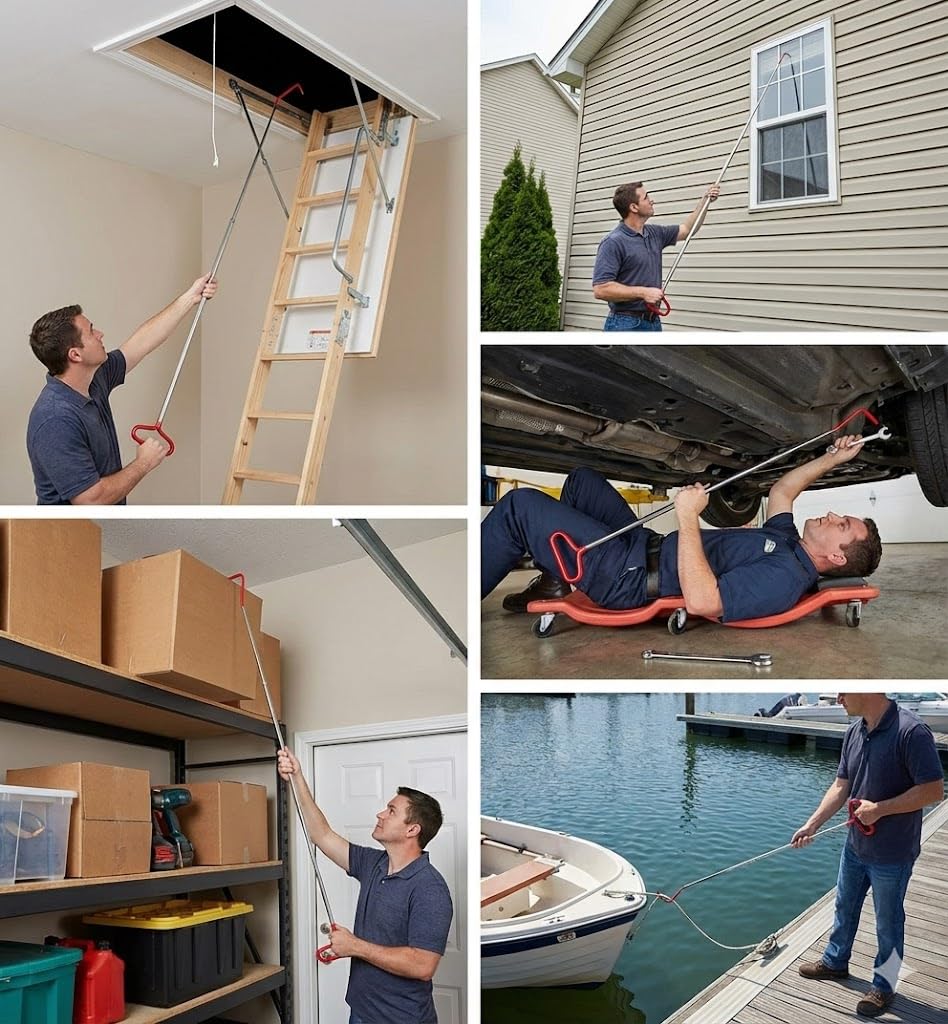 AYHUDFEK tools next to measuring tape showing compact scale