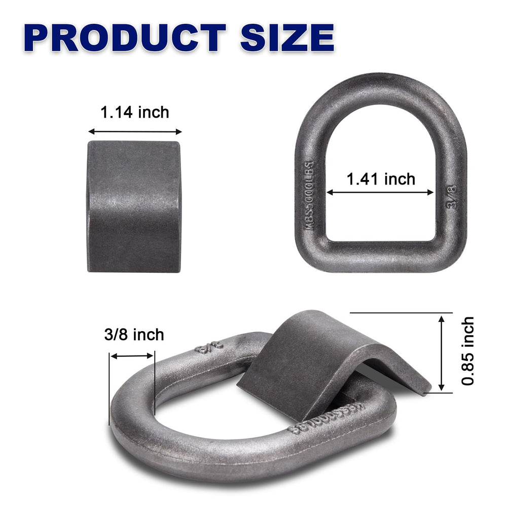 AYMMIC D-ring used securing an ATV on a trailer illustrating reliable cargo restraint