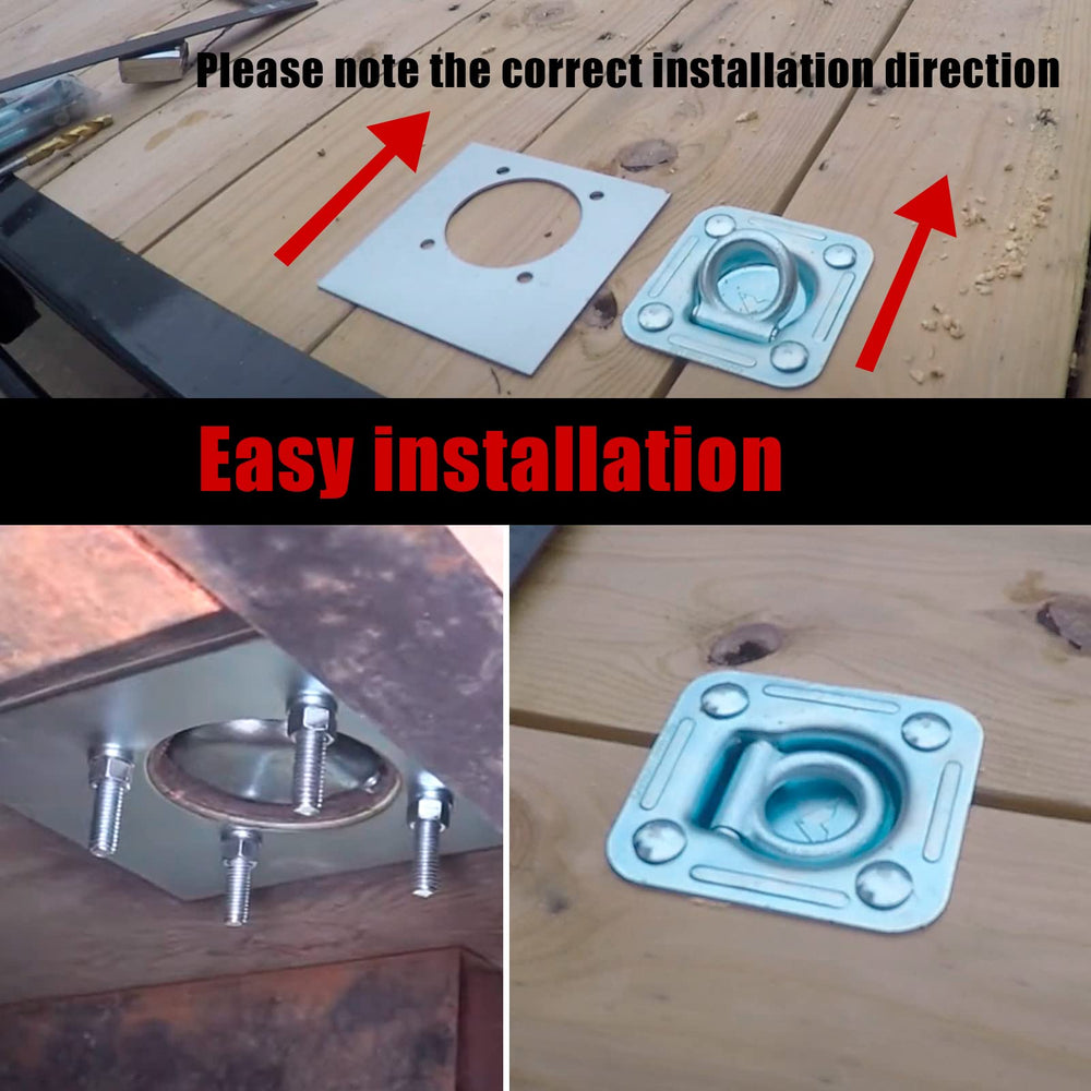 AYMMIC hardware kit layout with bolts and nuts for immediate bolt-on installation